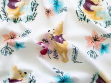 Jersey Digitaldruck - Winnie Pooh - wollweiß