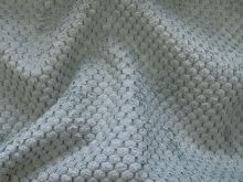 Dekosamt Swafing Parma - Wabenstruktur - mint