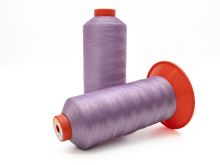 Nähgarn XXL SERAFIL 60 Amann Lauflänge 5000m für Schuhe, Taschen, Polster ect. - eleganter Glanz - extrem fest - uni flieder