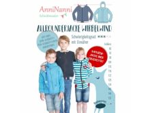 Papierschnittmuster Blaubeerstern AnniNanni Allroundjacke WIRBELWIND - Kinder