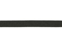 Jeans Schrägband Baumwolle gefalzt - 20 mm - schwarz