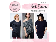 Papier-Schnittmuster Jessy Sewing - Oberteil "Bat Queen" - Damen