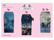 Papierschnittmuster SuperNova Rock LOIS - Damen