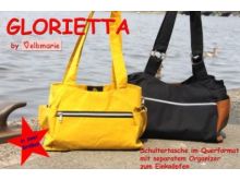 Papierschnittmuster elbmarie Schultertasche GLORIETTA - Tasche