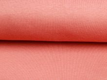 Ripp-Jersey Sanetta - uni terrakotta