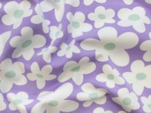 Jersey Digitaldruck - Blümchen - lavendel