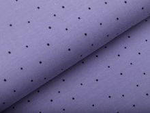 Jersey - unregelmäßige Punkte -  indigoblau