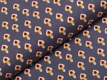 Webware Baumwolle by Klaranähta - Tropfen - grau