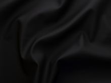 leichter Regenjackenstoff Raincoat - uni schwarz