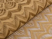 Spitze - geometrische Ornamente - ocker