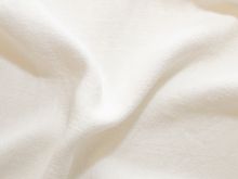 Webware Viskose Leinen - uni - wollweiß