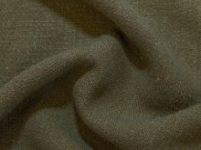 Webware Viskose Leinen - uni - olivgrün