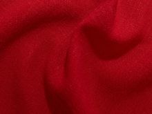 Webware Viskose Leinen - uni - rot