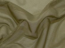 Funktions-Mesh fein dehnbar – Olivgrün