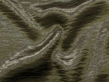Stretch Satin - glänzend - uni - olivgrün