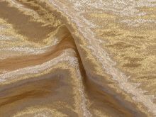 Stretch Satin - glänzend - uni - sand