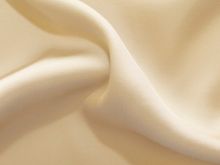 Viskose Seide gewebt - uni - beige