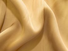 Viskose Seide gewebt - uni - helles karamell
