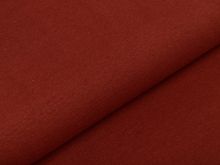 Glattes Bündchen im Schlauch 35 cm - uni terrakotta