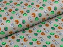 Webware Popeline - kleine Steine - sand