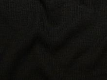 Nahaufnahme von Edler Viskose Rippstrick - uni - schwarz