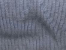 Nahaufnahme von Edler Viskose Rippstrick - uni - blau