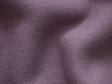 Baumwollfleece Organic Cotton super weich - 300 g/qm - uni mauve