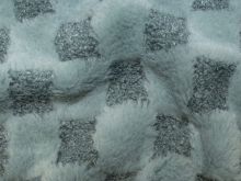 Fellimitat Bouclé - Karomuster - alt mint 