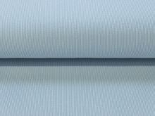 Rip Jersey - feine Rippen - hellblau