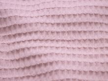 Waffelpiqué Baumwolle - puderrosa