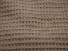 Waffelpiqué Baumwolle - camel