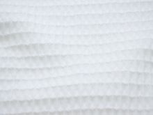 Waffelpiqué Baumwolle - weiß