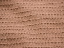 Waffelpiqué Baumwolle - terrakotta