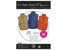 Papierschnittmuster ki-ba-doo Janne - Weste - Damen