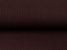 Jersey Waffeloptik Snoozy - uni dunkles mokka