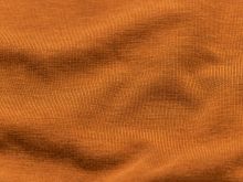 Hochwertiger Bambus Jersey - uni terrakotta