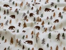 Jersey - Bären im Wald - wollweiß