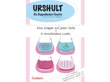 Papierschnittmuster Farbenmix - Urshult Doppeldecker-Tasche