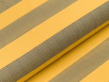 Jersey Sam - breite Streifen - ocker/grau