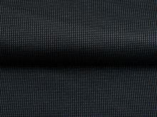 Webware Baumwolle - glänzende kleine Karos - schwarz