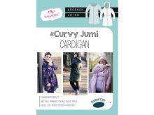 Papierschnittmuster Blaubeerstern RosaRosa Curvy Jumi-CARDIGAN - Damen