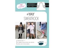 Papierschnittmuster Blaubeerstern RosaRosa YAY SWEATROCK - Kinder