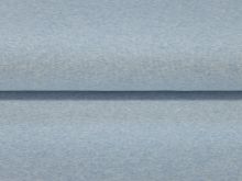 Ripp-Jersey Sanetta - meliert helles blau