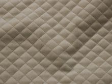 Rautenstepper Velours - uni beige