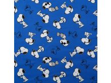 Jersey Digitaldruck - Snoopy - blau