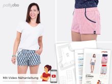 Schnittmuster by pattydoo Damenshorts SUMMER - Damen