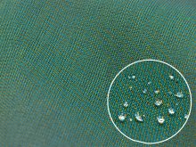 Outdoorstoff teflonbeschichtet - uni grün