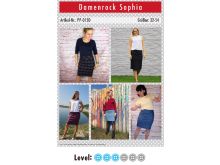 Papier-Schnittmuster Paule und Paulinja - Rock Sophia - Damen
