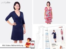 Schnittmuster by pattydoo Jerseykleid VIOLET - Damen